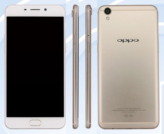 Смартфон Oppo R9S прошел сертификацию в TENAA