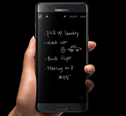 Samsung Galaxy Note 7 официально представлен. Водонепроницаемый фаблет с изогнутым экраном и супермощной начинкой
