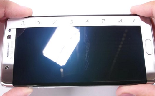 Samsung Galaxy Note 7. Защитное секло Gorilla Glass 5 не очень хорошо защищает экран смартфона от царапин (Видео)