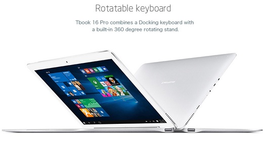 Teclast Tbook 16 Pro. 11.6-дюймовый гибрид планшета и ноутбука с двумя операционными системами на борту 