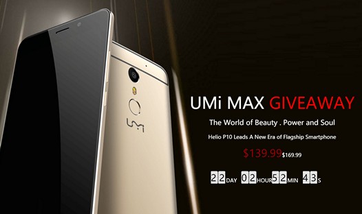 Umi Max: 5.5-дюймовый смартфон среднего уровня с неплохой батареей за $169.99