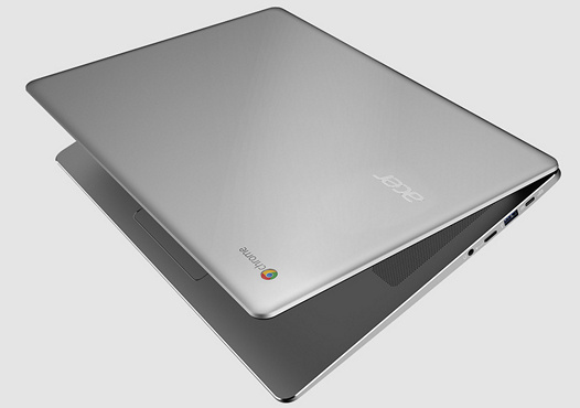 Acer Chromebook 15. Обновленная модель хромбука получила тонкий корпус и поддержку Google Play Маркет «из коробки»