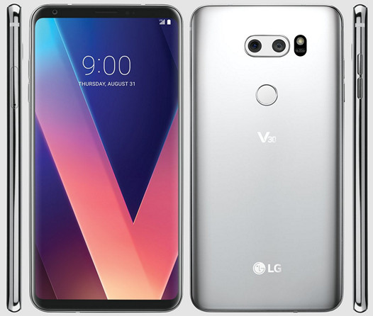 LG V30. Так будет выглядеть новый флагман LG Electronics 