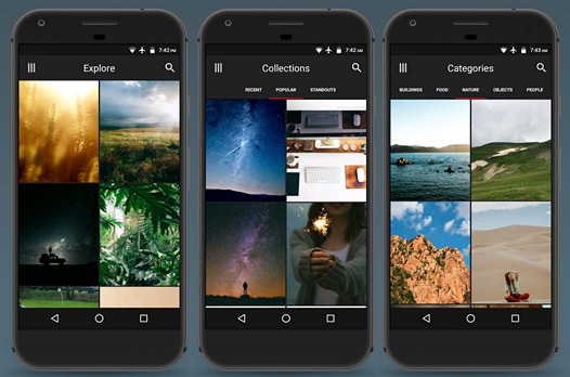 Новые приложения для Android. HD Wallpapers from WallR — более сотни тысяч обоев высокого разрешения для вашего смартфона или планшета