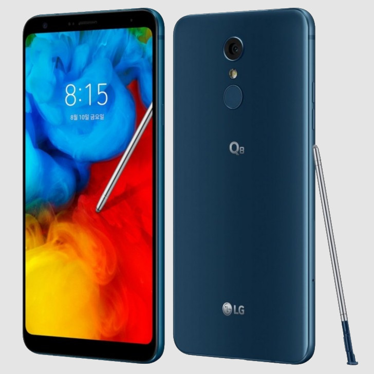 LG Q8 (2018).Защищенный фаблет среднего уровня с 6.2-дюймовым дисплеем и стилусом в комплекте