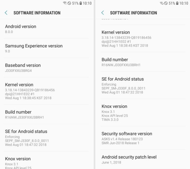 Обновление Android 8.0 Oreo для Samsung Galaxy J3 (2017) наконец выпущено
