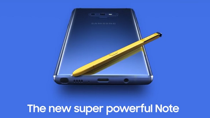 Samsung Galaxy Note 9. Первое официальное видео с рекламой новинки просочилось в Сеть