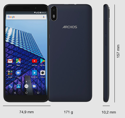 Archos Access 57 4G. Дешевый Android Go смартфон с поддержкой 4G