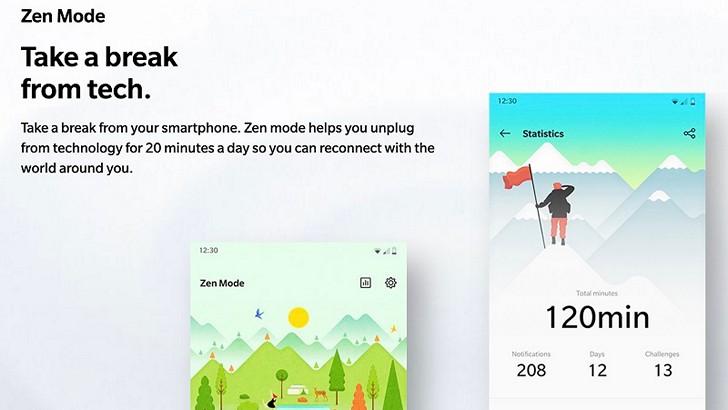 Приложение Zen Mode со смартфонов OnePlus появилось в Google Play Маркет