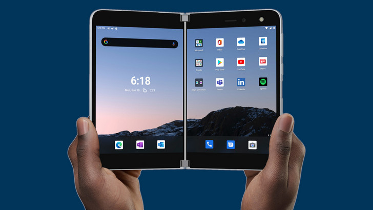 Surface Duo. Первый телефон с двумя экранами и первое Android  устройство Microsoft уже доступно для предзаказа