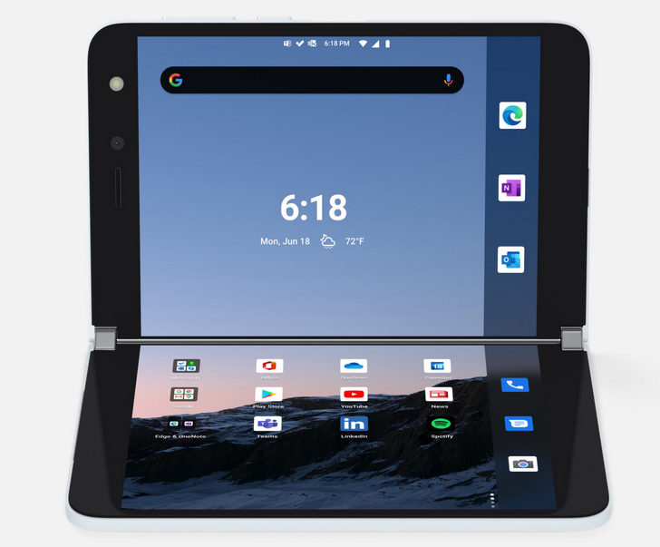 Surface Duo. Первый телефон с двумя экранами и первое Android  устройство Microsoft уже доступно для предзаказа