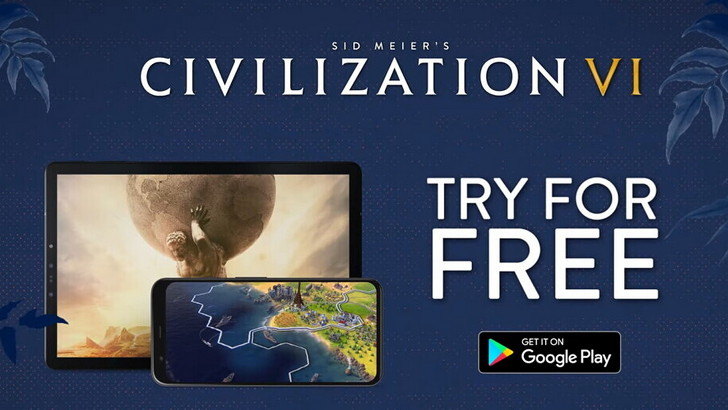 Civilization VI для Android с дополнениями Gathering Storm, Rise and Fall и бесплатной демоверсией на 60 ходов выпущена