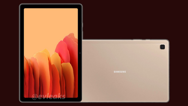 Samsung Galaxy Tab A7 2020 так будет выглядеть новый бюджетный планшет в корпусе золотистого и серого цвета