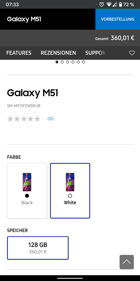 Galaxy M51 цена