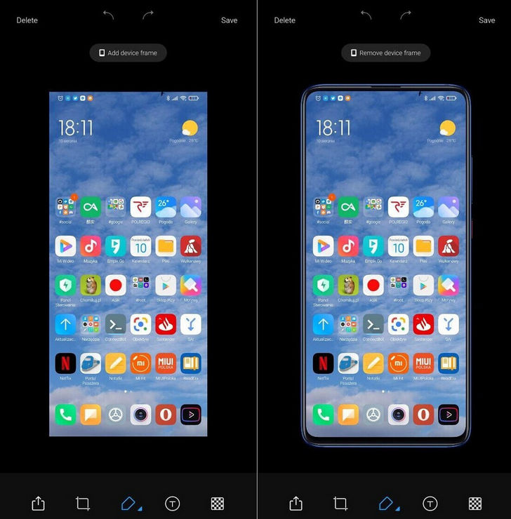 MIUI Gallery. Скачать новую версию галереи из MIUI 12 с возможностью  оптического распознавания текста, рамками скриншотов и новыми фильтры замены неба