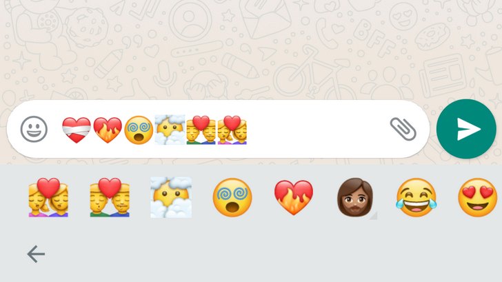 WhatsApp добавила новую партию смайликов для пользователей Android версии приложения 