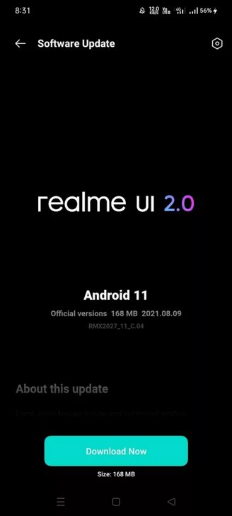 Обновление Android 11 для Realme C3 выпущено и начинает поступать на смартфоны в составе фирменной оболочки Realme UI 2.0