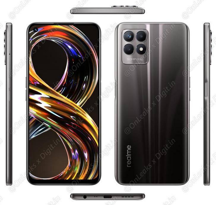 Realme 8i получит процессор MediaTek Helio G96, дисплей с частотой обновления 120 Гц и мощную батарею