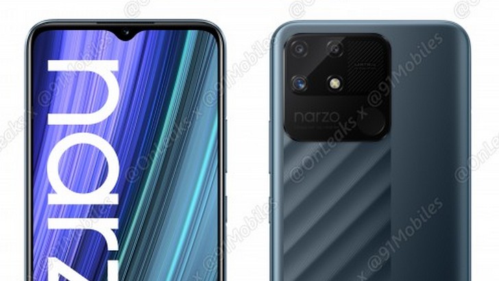 Narzo 50A. Новый недорогой смартфон Realme получит необычный дизайн камеры