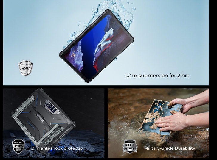 Oukitel RT7 Titan. Первый в мире планшет с батареей емкостью 32 000 мАч