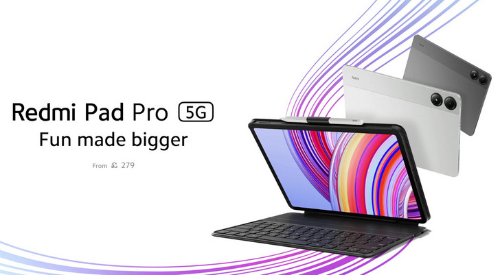 Redmi Pad Pro 5G: Мощный планшет по доступной цене дебютировал на европейском рынке Redmi Pad Pro 5G: Мощный планшет по доступной цене дебютировал на европейском рынке