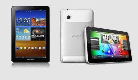 Планшет Samsung Galaxy Tab 7.7 против HTC Flyer