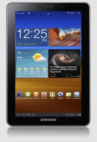 Планшетный компьютер Samsung Galaxy Tab 7.7