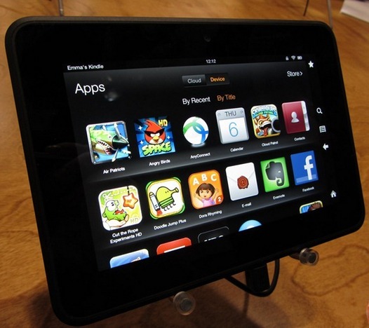 Kindle Fire HD проотив nexus 7