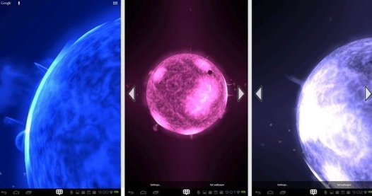 Живые обои для Android планшетов