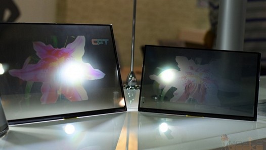 Прозрачные экраны для планшетов и смартфонов тайваньской фирмы CPT представлены на выставке Display Taiwan 2014 Expo (Видео)
