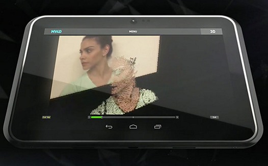 Aquila – компактный Android планшет, который будет иметь возможность ориентироваться в трехмерном пространстве