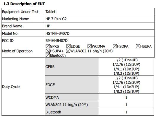 HP 7 Plus G2. Еще один недорогой компактный Android планшет Hewlett Packard на подходе