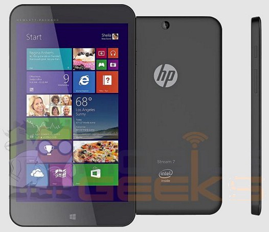 HP Stream 7 и HP Stream 8. Компактные Windows 8 планшеты Hewlett Packard с семи и восьмидюймовым экранами вскоре поступят на рынок