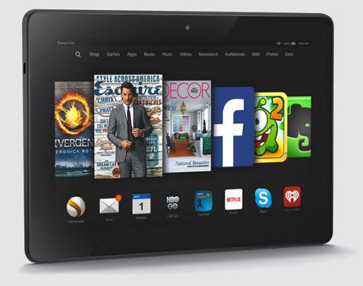 Amazon Kindle Fire HDX 8.9 получил более мощный процессор и более качественные динамики