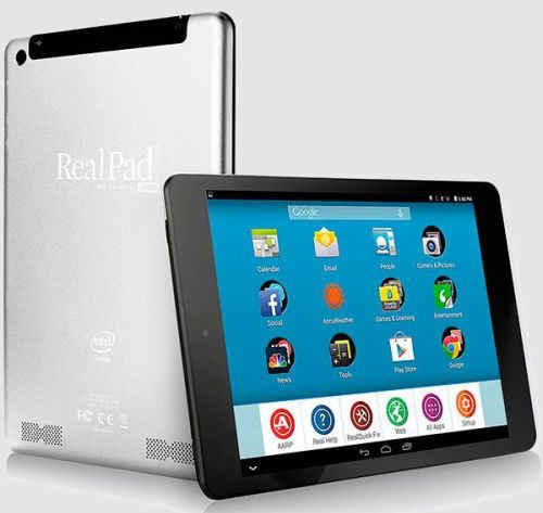 AARP RealPad. Android планшет в стиле iPAD mini для людей почтенного возраста по цене $189