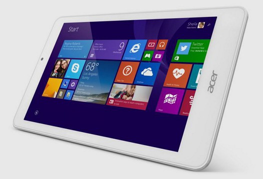 Acer Iconia Tab 8 W. Восьмидюймовый Windows 8.1 with Bing планшет с процессором Intel Atom по цене от $150