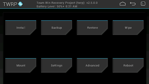 Рекавери Team Win Recovery Project (TWRP) обновилось до версии 2.8. Новый функционал и поддержка устройств с экранами высокого разрешения 