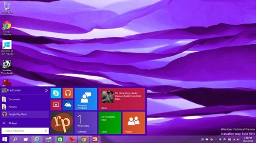 Скачать Windows 10 Technical Preview уже можно с официального сайта Microsoft