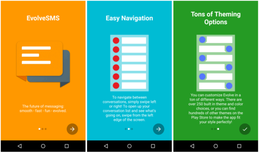 Программы для Android. EvolveSMS обновилось до версии 4.0. Поддержка умных часов, Android Marshmallow, сканеров отпечатков пальцев и пр.