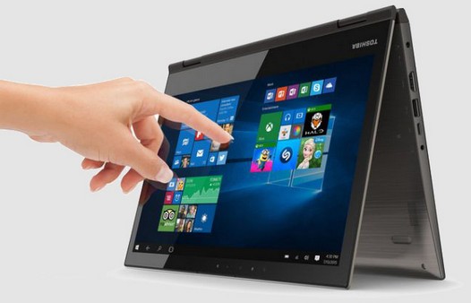 Toshiba Satellite Radius 12. Конвертируемый в планшет 12-дюймовый ноутбук с сенсорным экраном 4K разрешения