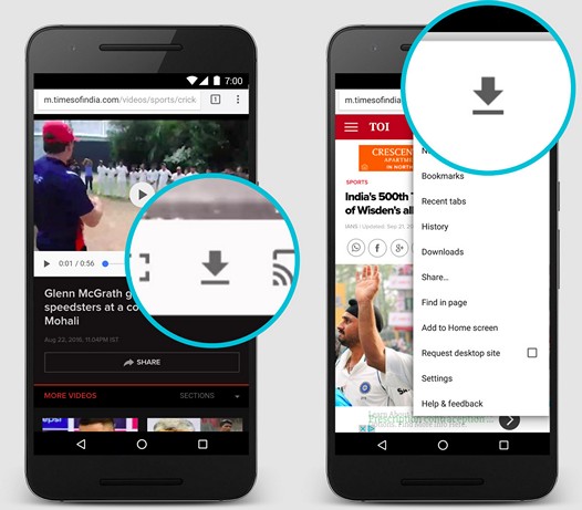  Браузер Chrome для Android расширенные возможности закачки файлов и стал еще больше экономить мобильный трафик