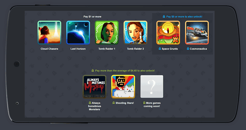 Humble Mobile Bundle 20 выпущен. В набор вошли Last Horizon, Tomb Raider 1 и 2, Shooting Stars и пр.