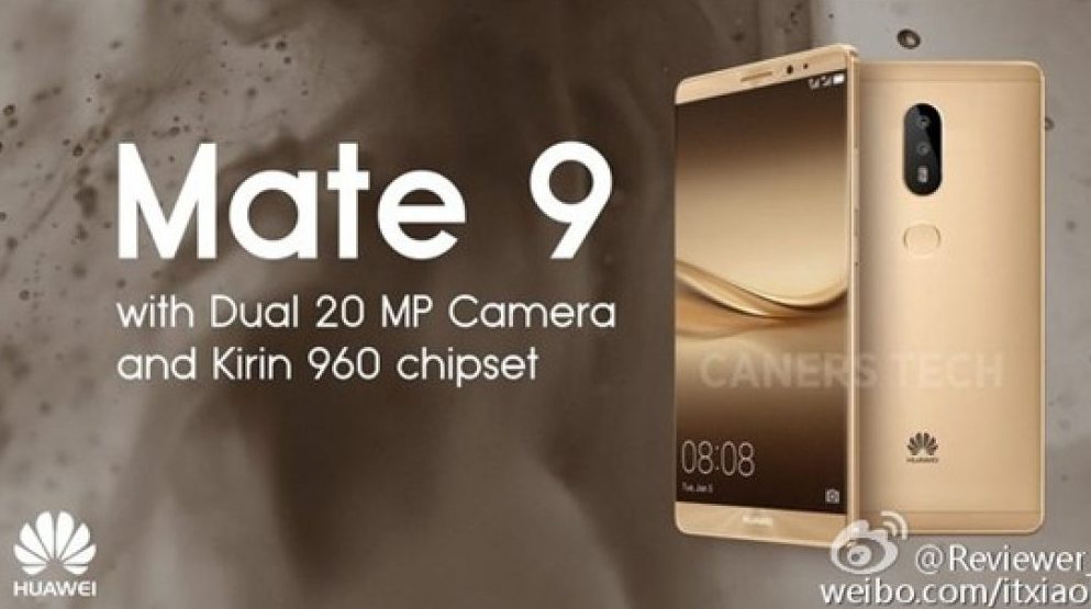 Huawei Mate 9. Утечка сведений о цене и дате релиза смартфона
