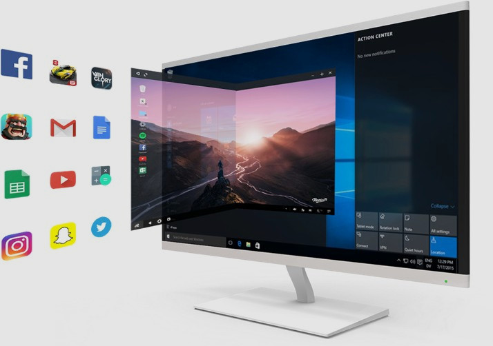 Запустить Android приложения на Windows ПК, ноутбуке или планшете поможет Remix OS Player