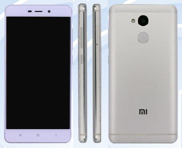 Xiaomi Redmi 4. технические характеристики и фото смартфона засветились на сайте TENAA