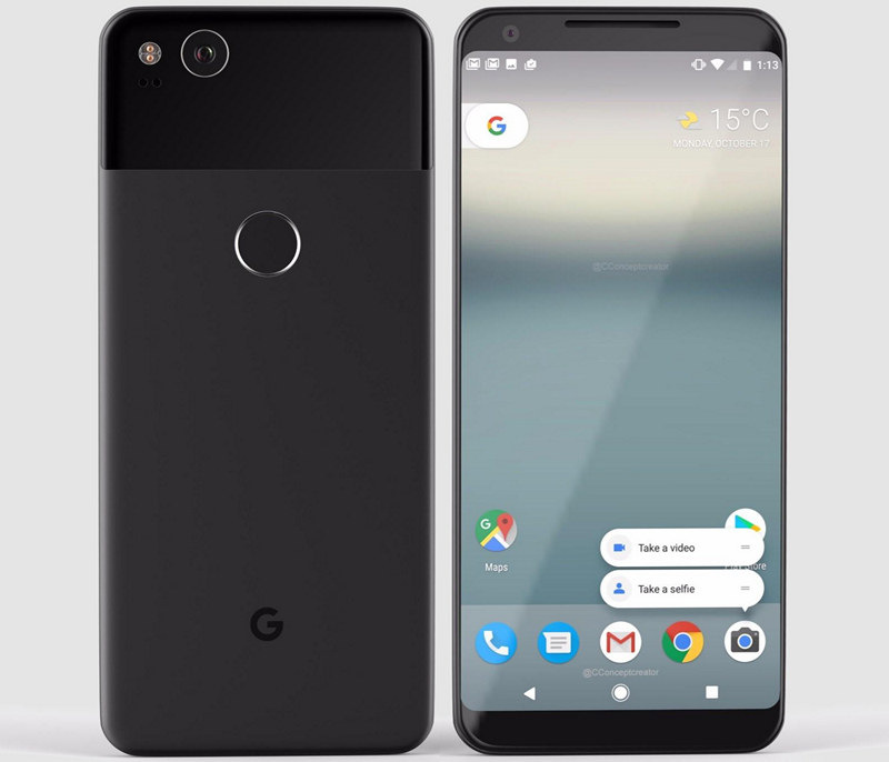 Google Pixel 2 XL. Смартфон уже успешно прошел сертификацию в FCC. Новинку будет выпускать LG Electronics