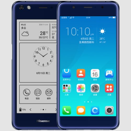 Hisense A2 Pro. Недорогой смартфон с дополнительным E Ink дисплеем на задней панели