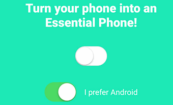 Экран любого Android смартфона в стиле iPhone X или Essential Phone можно оформить с помощью Smartphone upgrader 2017