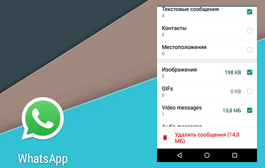 WhatsApp Messenger для Android получил возможность полного контроля и управления данными, хранящимся на вашем устройстве