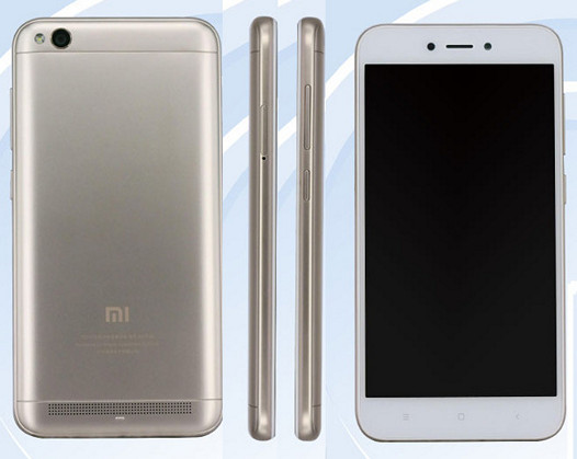 Xiaomi Redmi 5A прошел сертификацию в TENAA Xiaomi Redmi 5A прошел сертификацию в TENAA